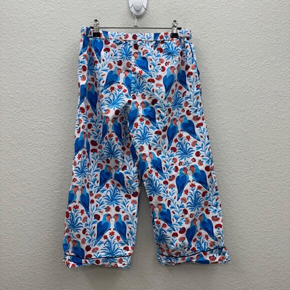 Printfresh Love Birds Print Organic Cotton Pajama Set Womens size XS - Picture 8 of 12